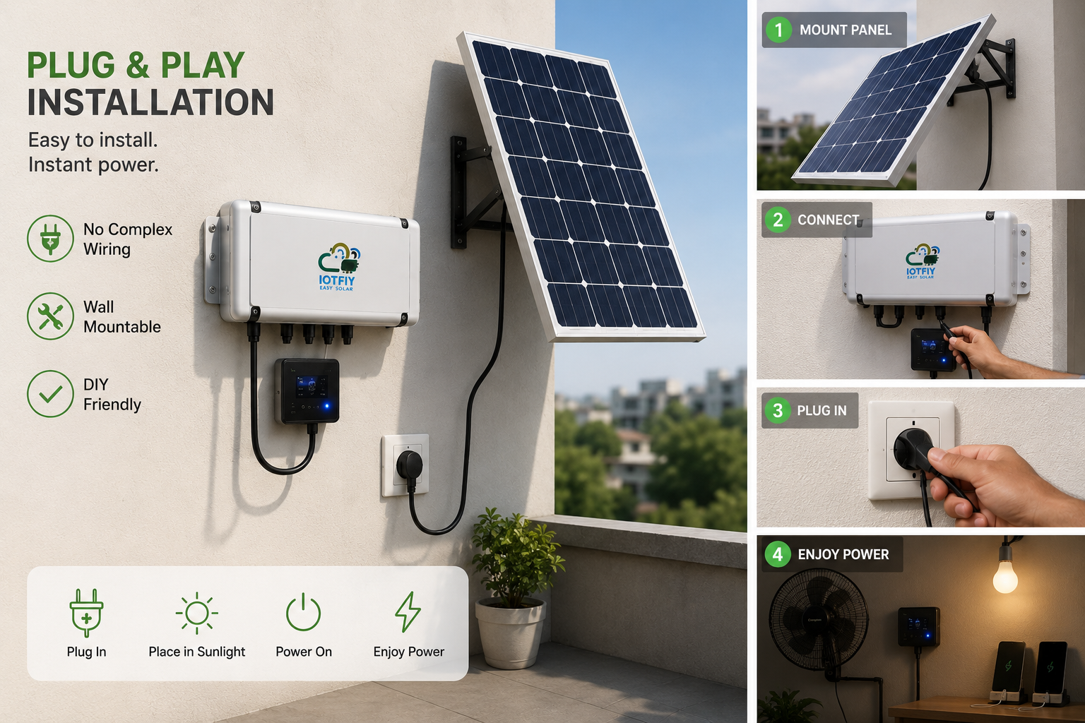 Easy Solar installation