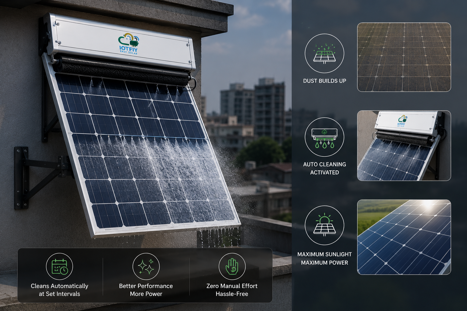 Plug and play Easy Solar installation