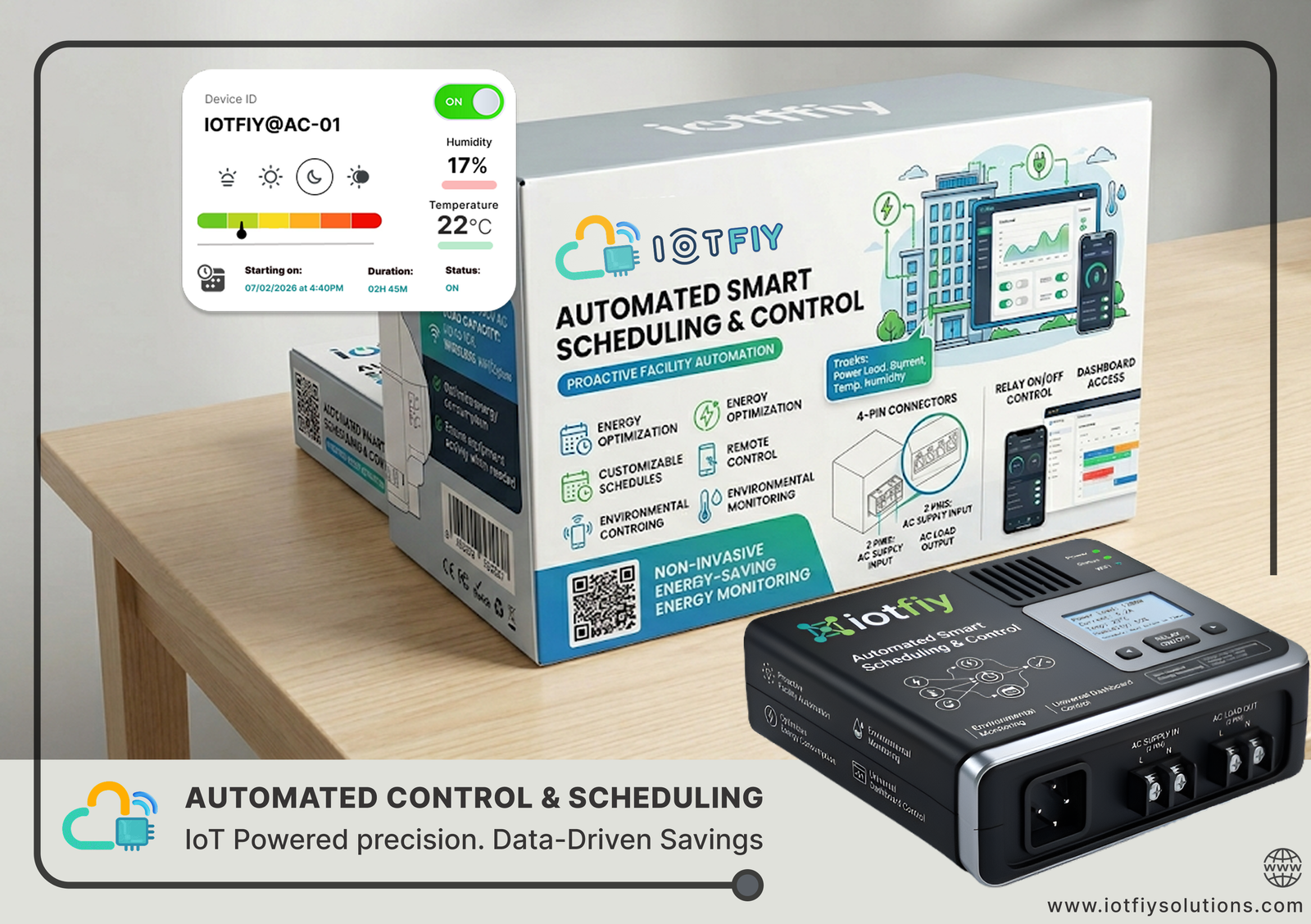 Energy monitoring device for data center load