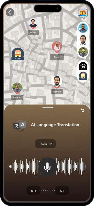 AI language translator