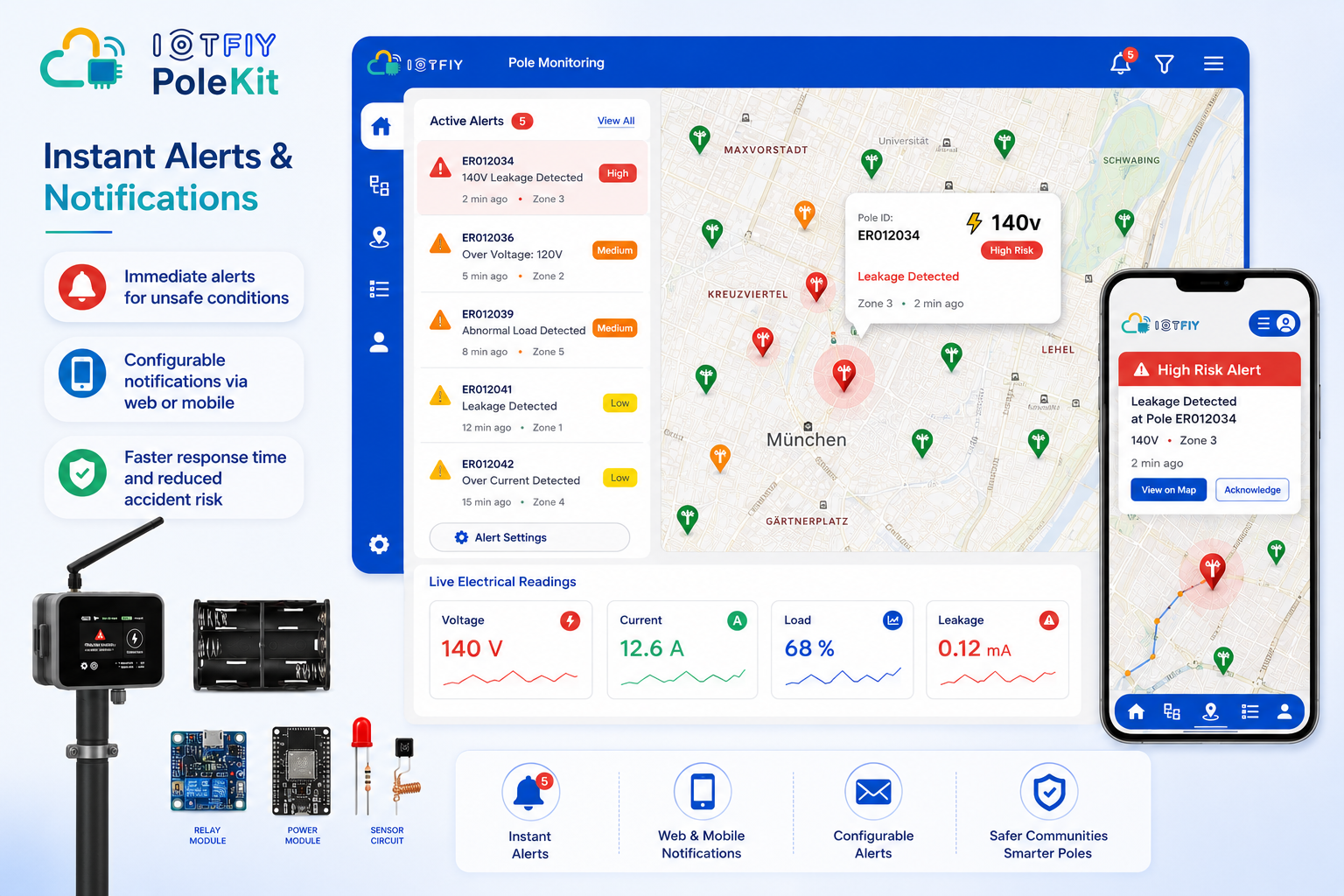 Faster response with PoleKit